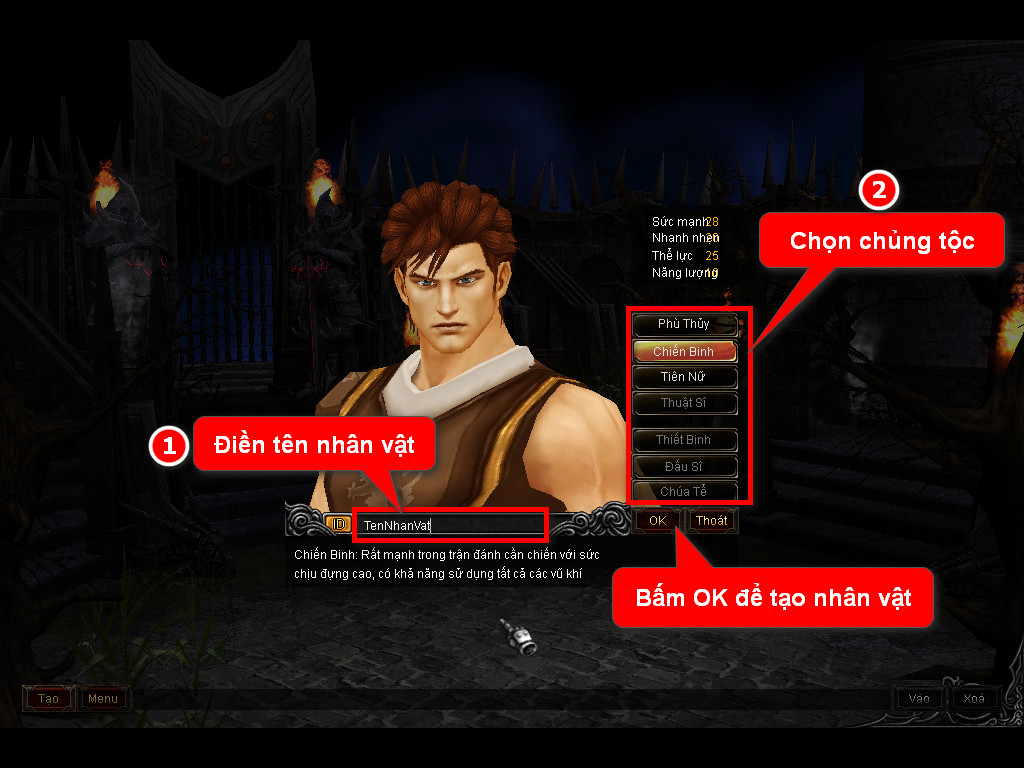 Chức năng chính của Game MU Hải Việt Chức năng chính của Game MU Hải Việt