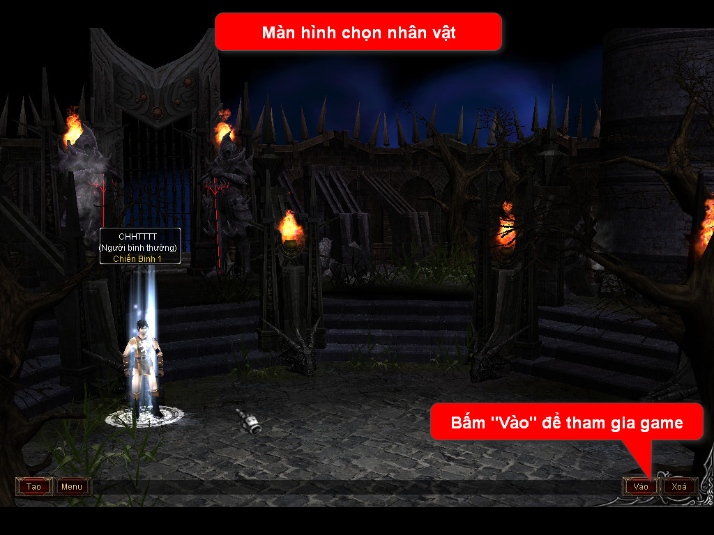 Chức năng chính của Game MU Hải Việt Chức năng chính của Game MU Hải Việt